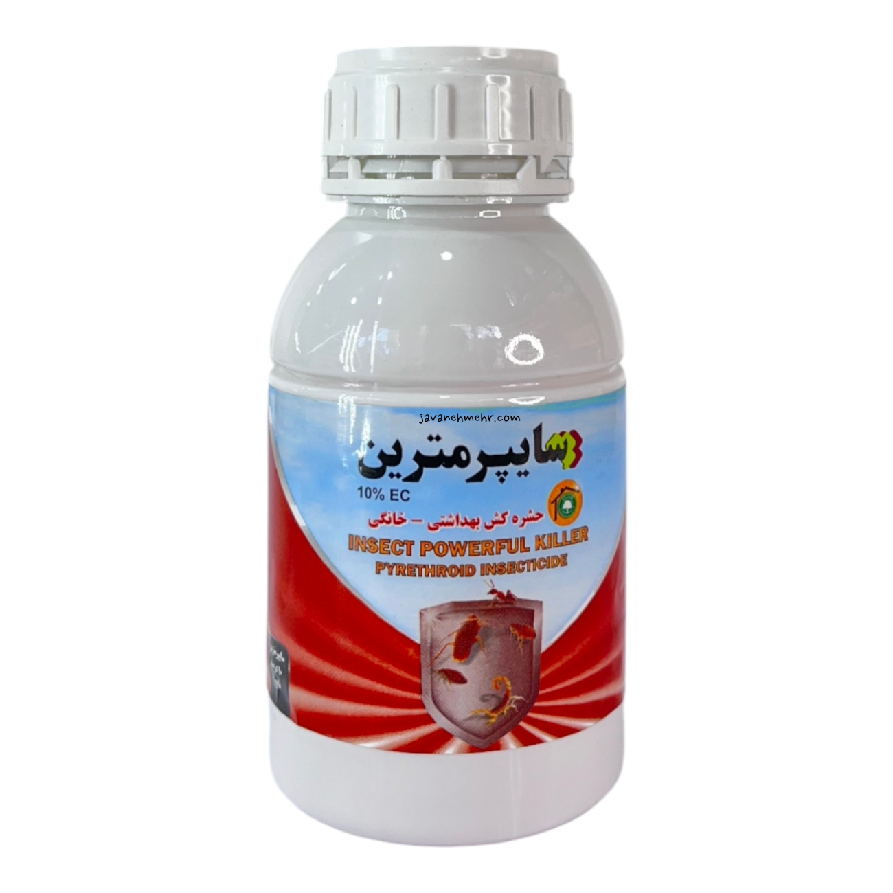 سایپرمترین 10% حشره کش خانگی ، موثر در از بین بردن حشرات خانگی مانند سوسک ، پشه و مورچه ، ایمن و سریع در استفاده ، مناسب بزای تمامی محیط ها .